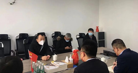 双港镇党委副书记、镇长于示川来企走访调研